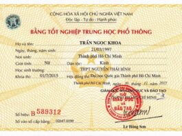 làm bằng cấp ba