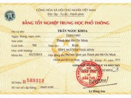 làm bằng cấp 3 giả